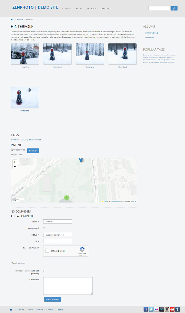 Paradigm (ZenPhoto theme) - album